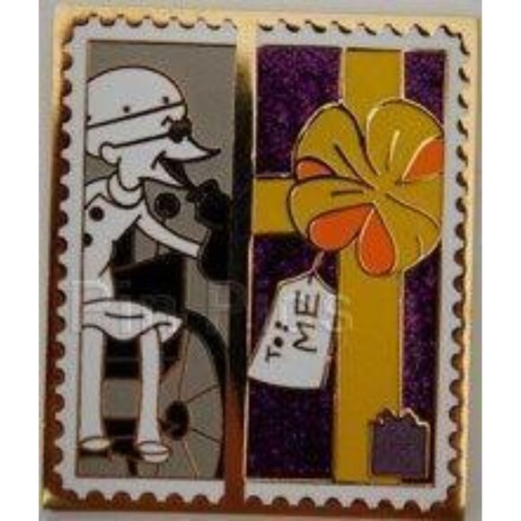Disney Pin  Nightmare Trading Stamp Mystery NBC Present‎ Dr. Finkelstein 82776 - Picture 1 of 1